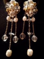 Anciennes boucles d'oreilles chic old earrings