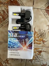 Ampoule Voiture et Moto Phare Lampe H7 LED X2 Feux Blanc Homologué Kit