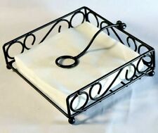 Fer Serviette Support pour Table Salle à Manger, Papier Tissu Plate-Forme