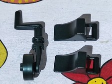 PLAYMOBIL LOT AXE CALES DE ROUE REMORQUE NOIRE REF 3140 3143 3451 3529 3041