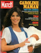 paris match n°1830 caroline andrea  emmanuelle beart