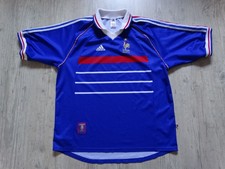 FRANCE 98 maillot foot  jersey shirt 1 étoile domicile 1998 coupe du monde XL