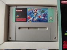 Jeu vidéo  SNES mega man X PAL CIB mint box. Manual has codes handwritten