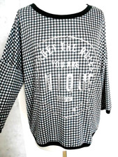 HAUT FLUIDE OVERSIDE JENNYFER ECRITURES ARGENT DEVANT TAILLE L COM9