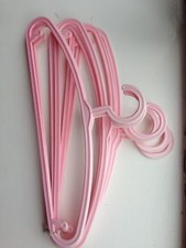 6 filles tout-petits Rose Rétro cintres