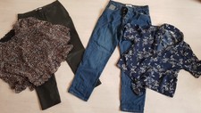 Lot 31 Vêtements Femme Taille 42/44 TBE robes tops vestes pantalons ...Marques