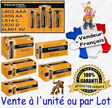 Piles DURACELL LR03 LR6 6LR61 LR14 LR20 ( Gamme : INDUSTRIAL / PROCELL )
