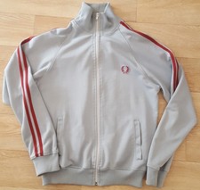 veste Fred Perry taille xs gris bleu rouge