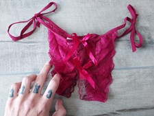 ?String dentelle Bordeaux ouvert sexy ~ Lingerie ~ Underwear ~   2j parfum ?