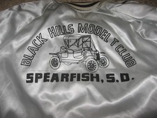 Noir Hills Modèle T Spearfish, SD Gris Lettre Taille Veste 48-XL-50 Nom On Avant