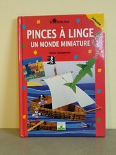 Livre LES ACTIVITES FLEURUS JUNIOR Pinces à Linge Un Monde Miniature - BE