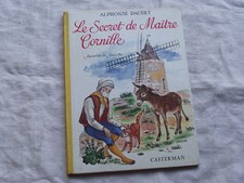 Le secret de Maitre Cornille Alphonse Daudet Janicotte children book 