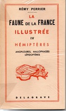 Faune de la France Tome IV PERRIER 1965 - Hémiptères, anoploures, mallophages