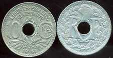 10 centimes LINDAUER  ZINC 1941 pas de points et   souligné 