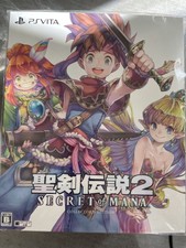 coffret secret of mana 2 ps vita jap Incomplet