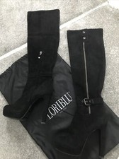 Loriblu Daim Femme Bottes Hautes Uk5