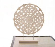 Décoration Maison du Monde Mandala sculpté en bois déco bohême chic