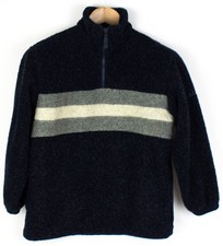 GANT Sport Enfants Fermeture Cou Polaire Pull Cardigan Taille L (130-140cm)