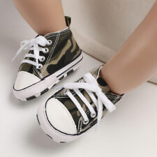 Camouflage PreWalking Trainers Newborn Baby Boy Girl Crib Shoes Infant Sneakers