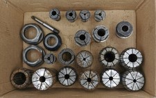 Douilles de Serrage Pinces 22 Pièces Pression Chuck Spangenaufnahme Tour