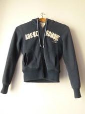 Sweat a capuche polaire ABERCROMBIE and FITCH femme taille M en très bon état