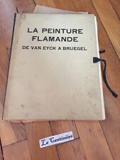 Livre Chemise La Peinture Flamande De Van Eyck A Bruegel - Planche