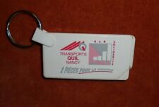Porte-clés Porte-jeton caddie Transports QUIL Nancy ( 2 pièces pour la CROATIE )