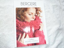 Bergère de France cahier de fiches créatives créations 2019-2020