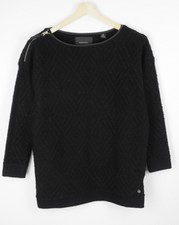 Scotch & Soda Pull Femmes XS Pull Laine & Alpaca Blend Surdimensionné Noir