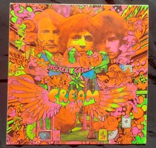 CREAM DISRAELI GEARS  1967 UK 1st stereo pressing fully laminated cover EX/EX