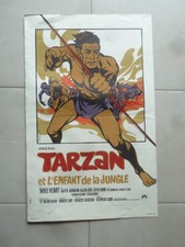 affiche cinema: TARZAN et l'enfant de la jungle (Mike henry) real Robert Gordon 