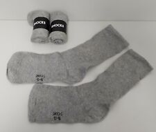 SNOCKS Lot 3 Paires Chaussettes gris Homme Taille 43-46 /EBKH