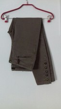 Jean marron clim T/S ou 36 "Zara"