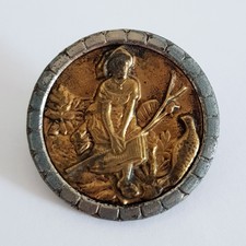 Bouton ancien, femme