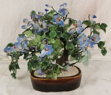 DECORATION D'AQUARIUM Resine Pierres POT terre cuite Fleurs VERRE Petales art E