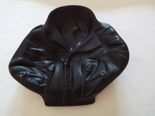 Vide poche faïence noire "BLOUSON" J.C Peiré  circa 1970 - design