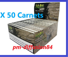 50 CARNETS - JASS SLIM BROWN - Feuilles longues à rouler non blanchies - 1 Boîte