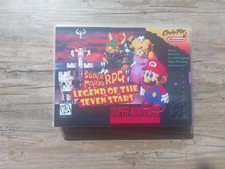 SNES Super Mario RPG: Legend of the Seven Stars Eng Excellent état