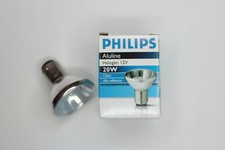 Lampe Philips Aluline 12V 20W BA15d clair NEUVE 32° Halogène