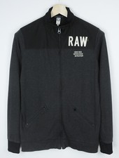 G-Star Raw ACE Cardigan T Sweat Homme Grand Fermeture Éclair Haut Cou Poche Logo