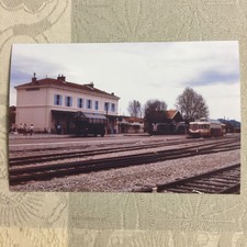 Tirage Photo d’après Diapo- X4200 en gare de Pertuis (84) en 1984