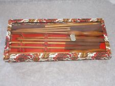 Manche en bois pour pique à brochette ou fondue savoyarde