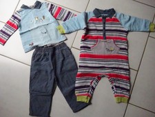 ENSEMBLE 3 PIECES CATIMINI GARCON 18 MOIS  TBE