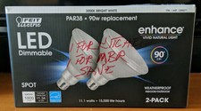 Feit Electric LED Dimmable Spot Enhance Light Par38 90W Repacement Only 1 Bulb