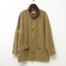 Camel Active M Hommes UK 40 US Veste Coton Marron Amovible Col Haut Ue 50