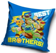 Housse Coussin Taie Oreiller Tortues Ninja Ninja Turtles 40 cm x 40 cm 