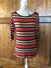 Tee shirt Long rayures femme 38/40 extensible 