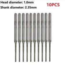 Solide Pointes 2.35mm Accessoires Agate Bowlder Diamant + Acier Perceuse Foreuse