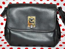 Sac à main bandoulière noir - Authentique sac TED LAPIDUS PARIS Made in France