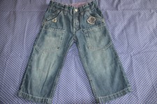 PANTACOURT/BERMUDA EN JEANS ORCHESTRA 5 ANS TBE Garçon